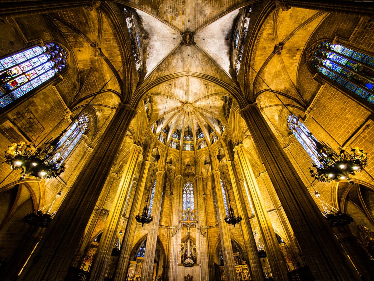 barri gotic cathedrale de la santa creu et santa eulalia