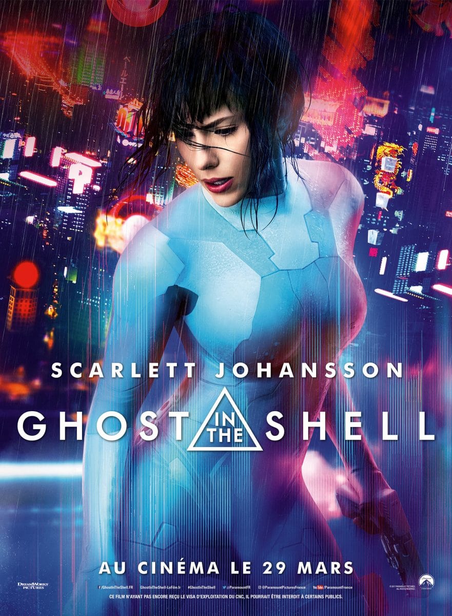 Ghost in the Shell Affiche Blog photographe amateur à Pornichet La Baule Saint Nazaire Guérande en Loire Atlantique 44