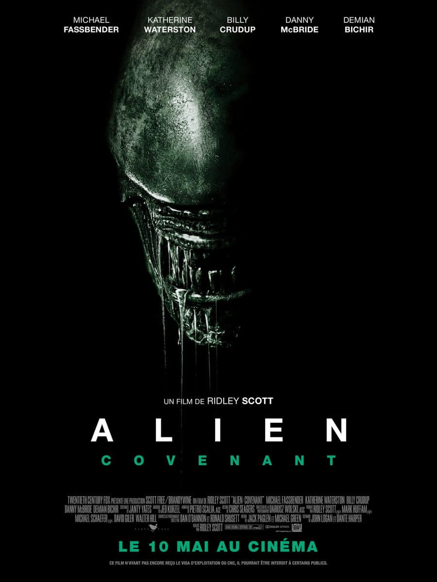 Alien Covenant Affiche Blog photographe amateur à Pornichet La Baule Saint Nazaire Guérande en Loire Atlantique 44