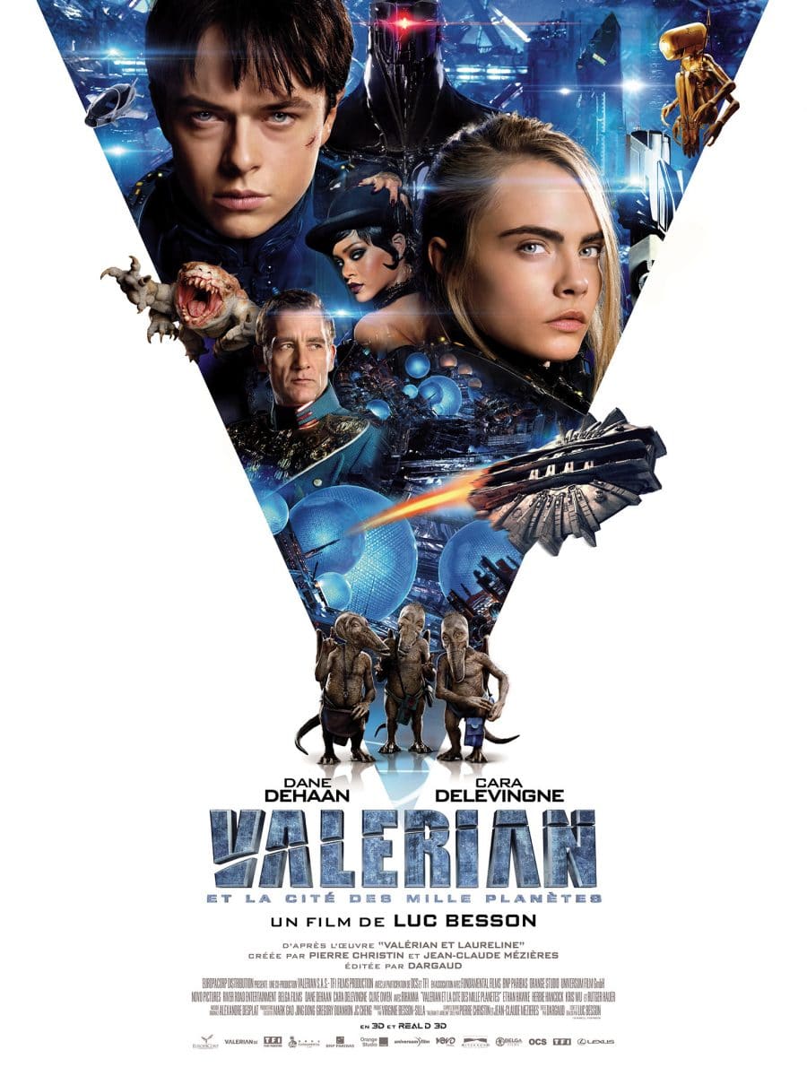 Valerian et la Cité des Mille Planètes Affiche Blog photographe amateur à Pornichet La Baule Saint Nazaire Guérande en Loire Atlantique 44